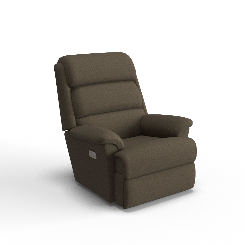 Astor Power Rocking Recliner w/ Headrest & Lumbar, In Stock